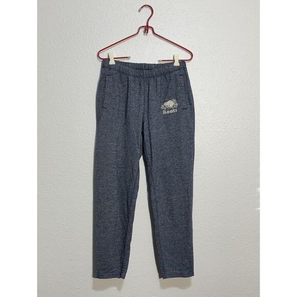 Roots Canada Jogger Sweatpants Women's Size S/P Elastic Cuffs Drawstring Waist - Picture 1 of 16